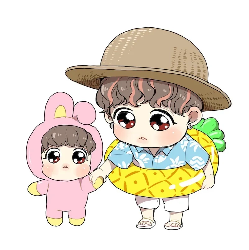 Bộ sưu tập chibi em bé trai siêu dễ thương