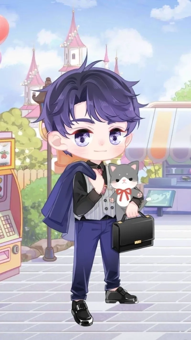 Chiêm ngưỡng những mẫu hình nền anime cute chibi độc đáo