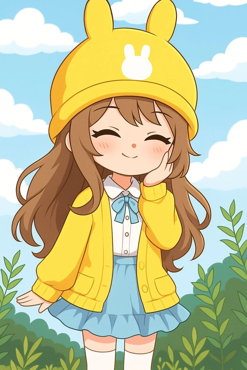 Màn hình thêm sinh động cùng hình nền đẹp chibi cute