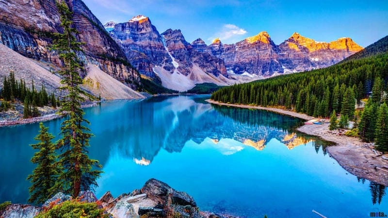 Tìm hiểu vì sao hồ Moraine là điểm đến được yêu thích