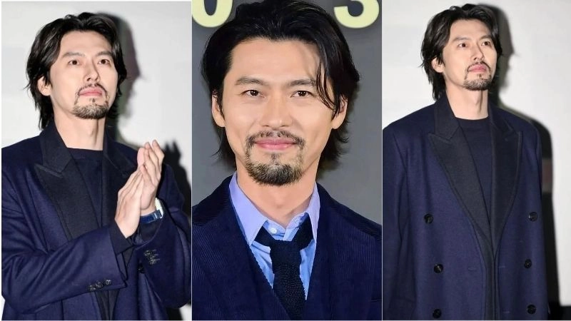 Hình ảnh Hyun Bin tự tin với vẻ đẹp nam thần đầy cuốn hút