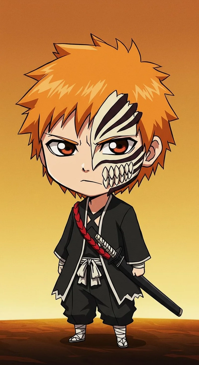 Thưởng thức ichigo kurosaki chibi dễ thương mỗi ngày