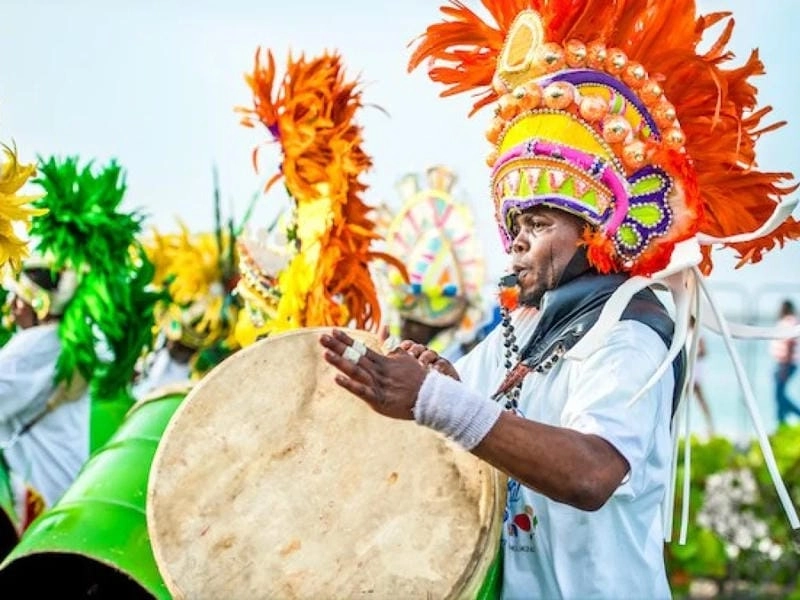 Ngắm nhìn vẻ đẹp màu sắc Junkanoo
