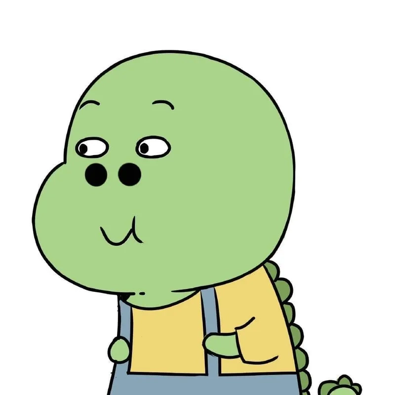 Cực dễ thương với con khủng long chibi siêu xinh