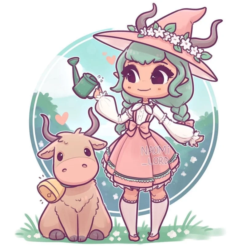 Sưu tập ngay hình ảnh cung kim ngưu nữ chibi đáng yêu