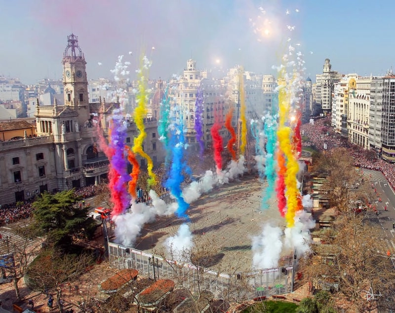 Gợi ý những bức Las Fallas ấn tượng