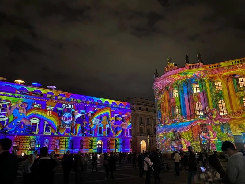 Ngắm nhìn vẻ đẹp lễ hội ánh sáng nghệ thuật