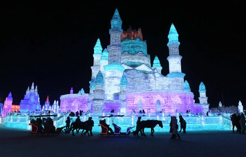 Tải ngay lễ hội băng đăng Harbin truyền thống