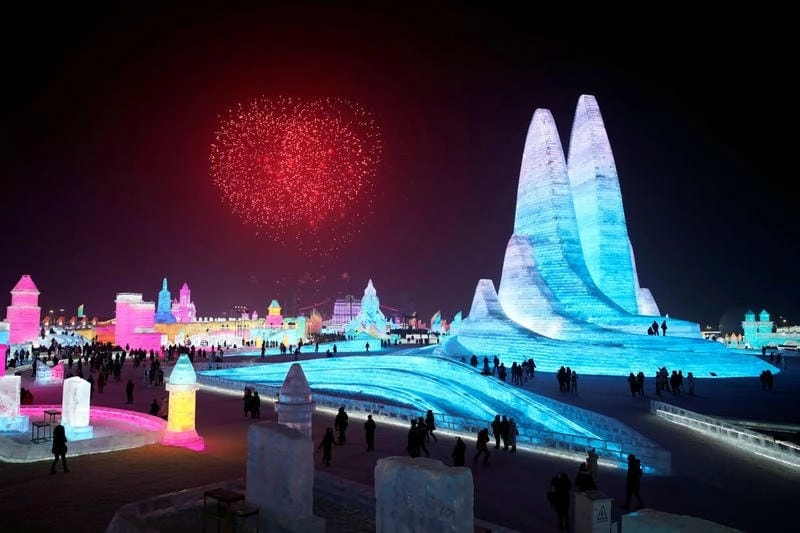Gợi ý những bức lễ hội băng đăng Harbin nổi bật