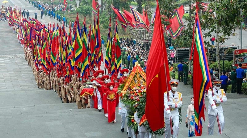 Chiêm ngưỡng vẻ đẹp Lễ hội Đền Hùng đặc sắc