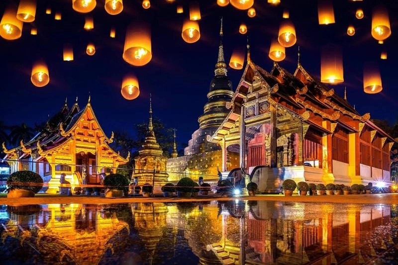 Săn những bức ảnh Lễ hội đèn trời Yi Peng lung linh