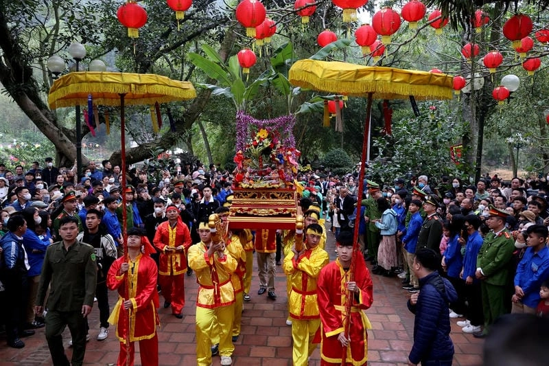 Cùng du ngoạn Lễ hội Gióng ấn tượng
