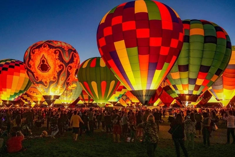 Gợi ý những bức lễ hội khinh khí cầu Albuquerque ấn tượng
