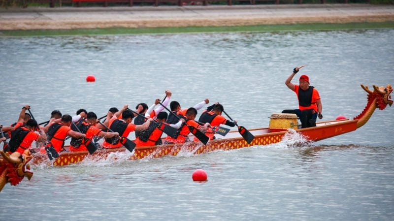 Săn những bức ảnh lễ hội thuyền rồng sôi động