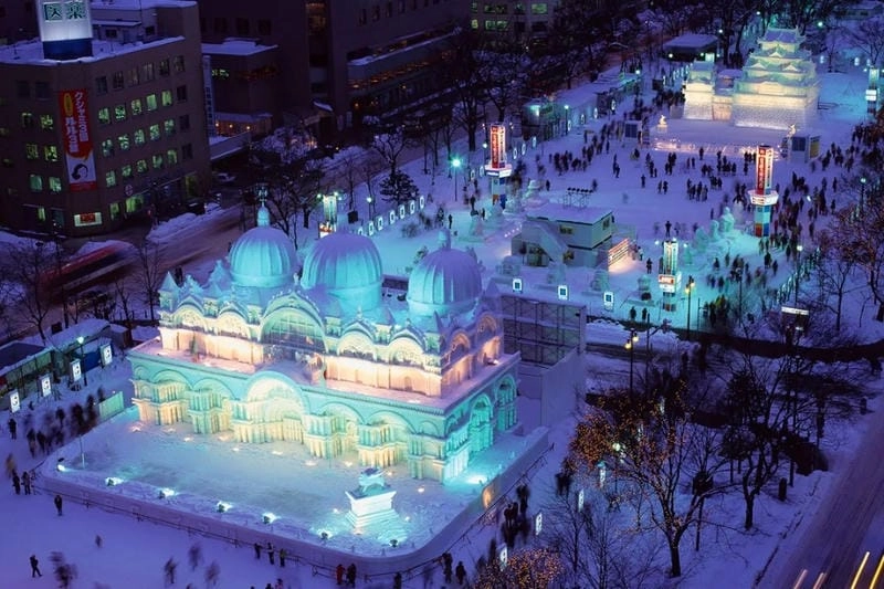 Tìm hiểu nguồn gốc và ý nghĩa lễ hội tuyết Sapporo