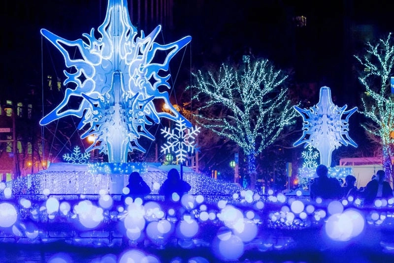 Săn những bức ảnh lễ hội tuyết Sapporo sôi động