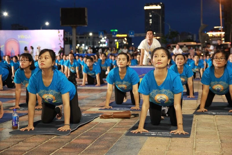 Sưu tầm những bức lễ hội yoga quốc tế nổi bật