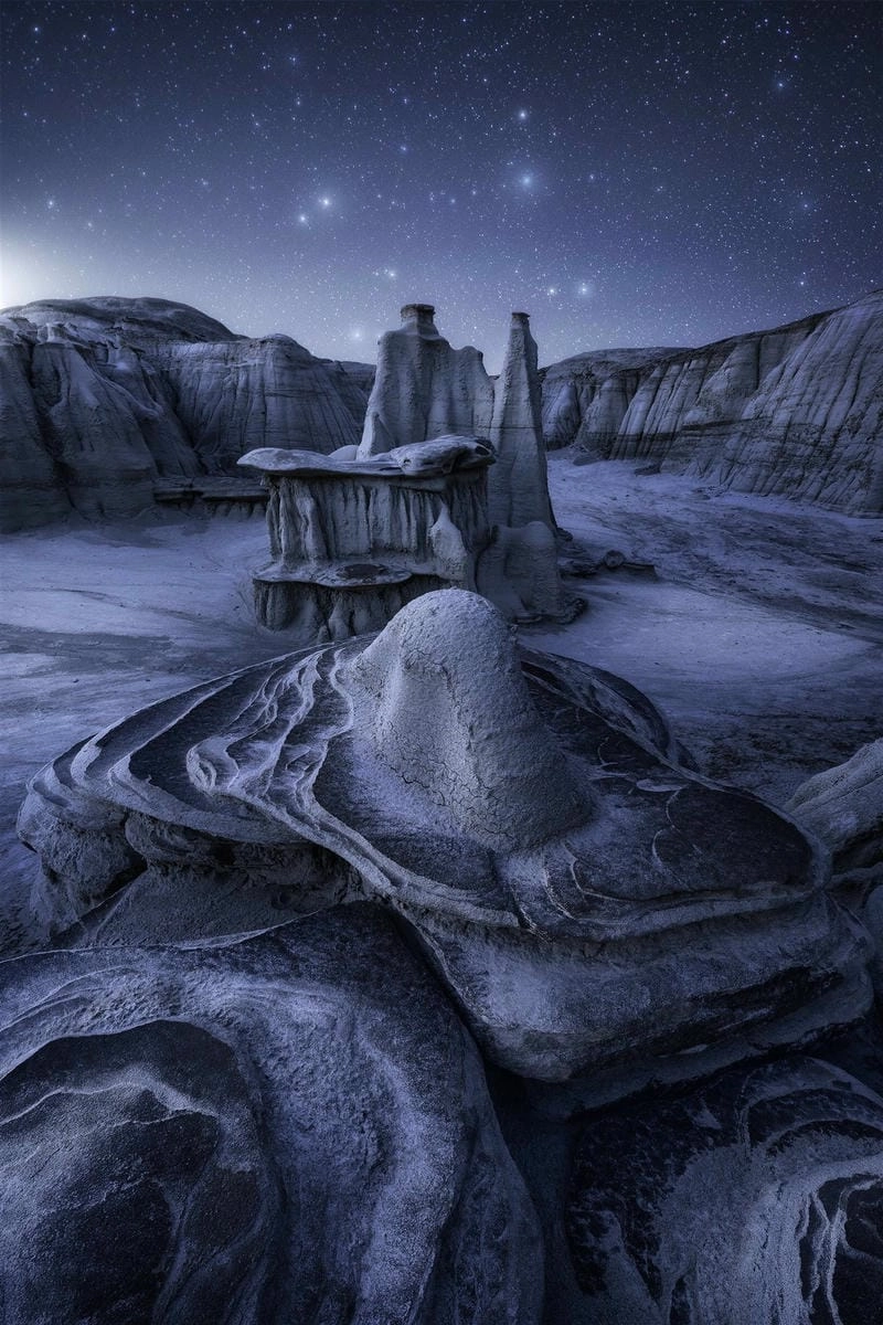 Lạc lối trong ảnh long exposure landscape thanh bình