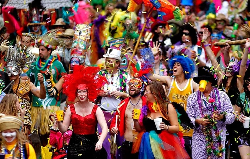 Sưu tầm những bức Mardi Gras nổi bật