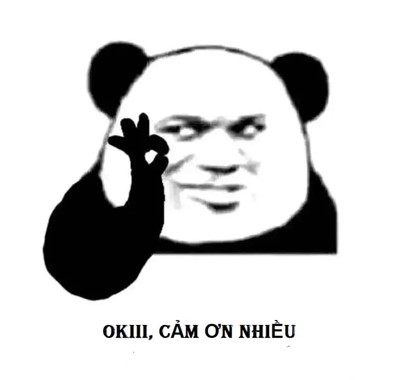 Thể hiện sự dễ thương với meme cảm ơn cute khi trò chuyện