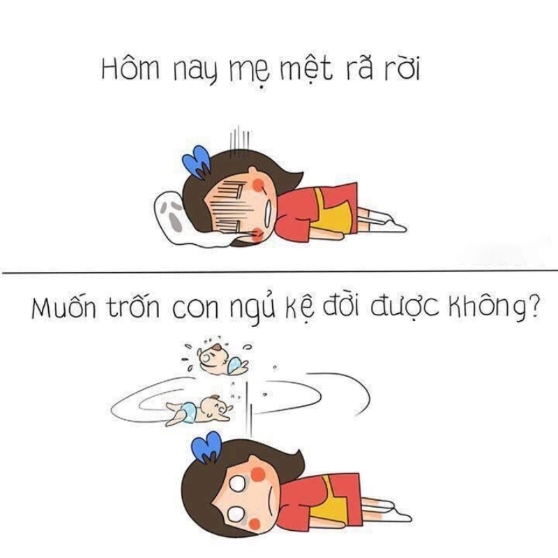 Công việc dồn dập khiến bạn đúng kiểu quá mệt mỏi meme