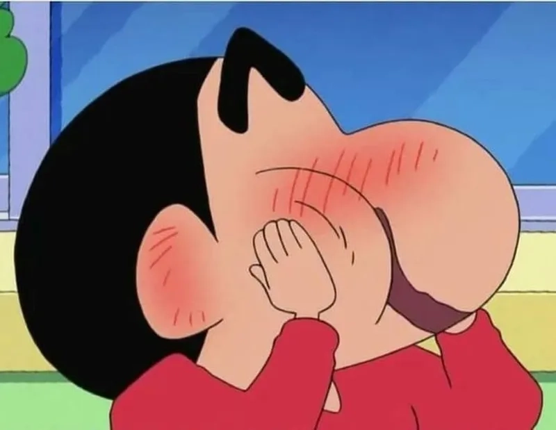 Mood hôm nay dễ thương nhưng hơi xấu hổ với meme ngại lắm