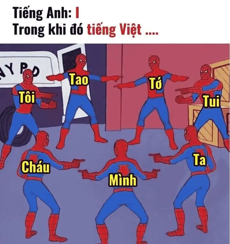 Giải trí cực mạnh với meme người nhện chỉ tay siêu hot