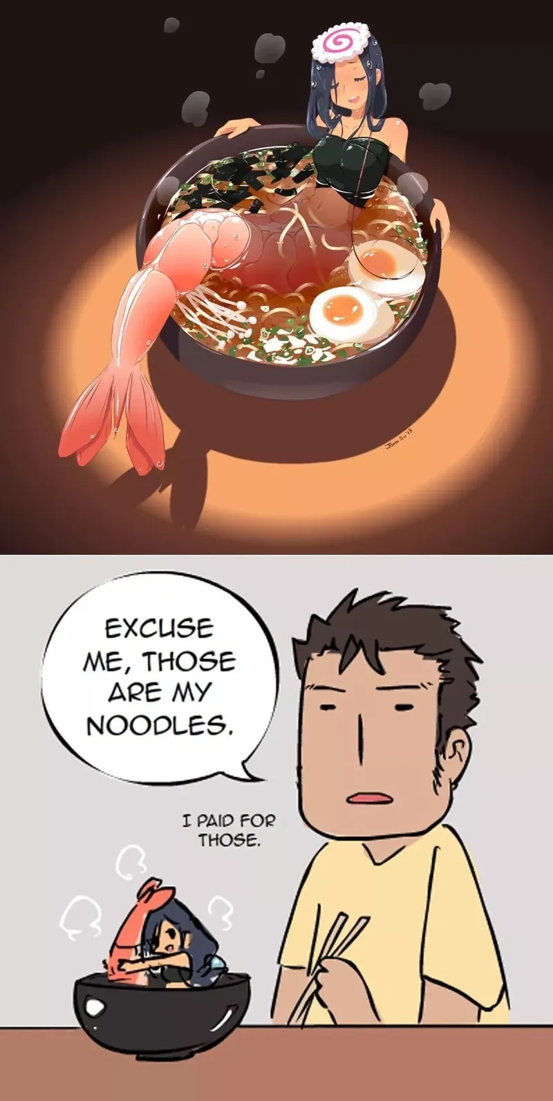 Cười không ngớt với nissin meme noodles siêu lầy