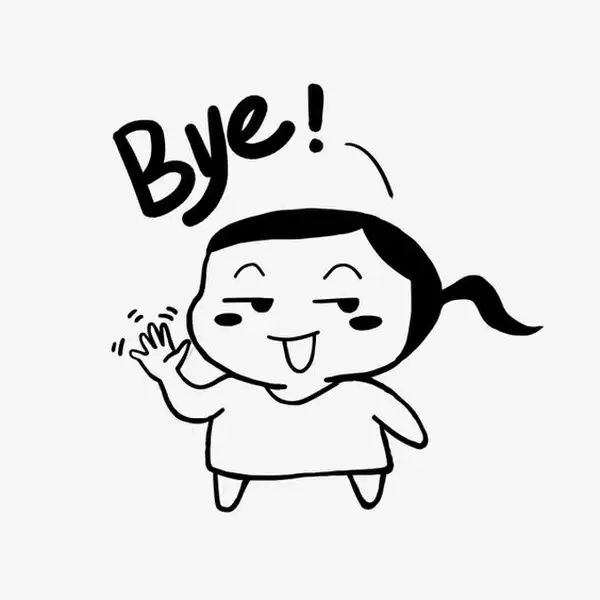 Không buồn nữa, xem ngay ảnh tạm biệt cute