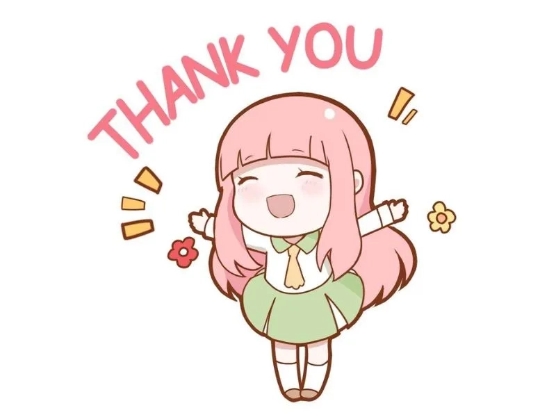 Gửi lời cảm ơn cực hài với meme thank you so much