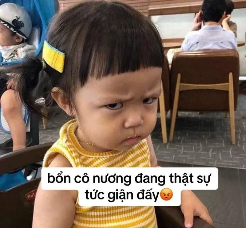 Biểu cảm bá đạo hôm nay là meme giận
