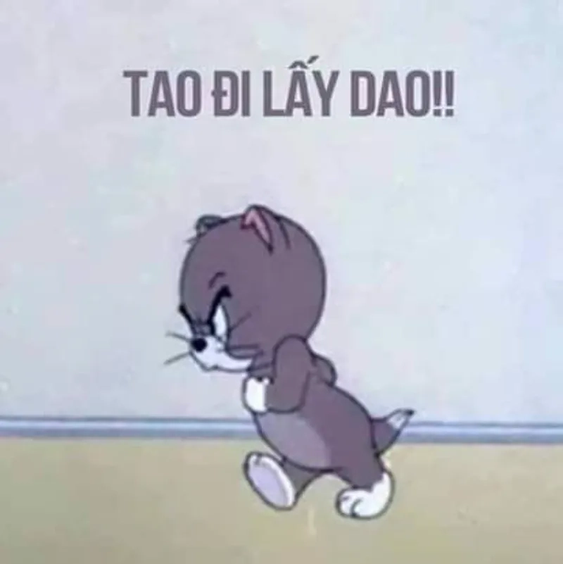 Chia sẻ cảm xúc thất vọng với giận meme
