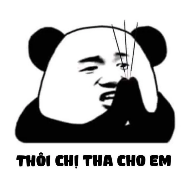 Thật dễ thương với meme xin lỗi đáng yêu khiến ai cũng mềm lòng