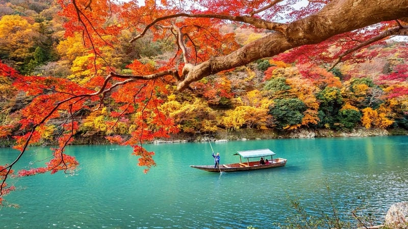 Chiêm ngưỡng vẻ đẹp mùa lá đỏ lãng mạn