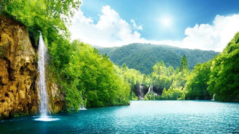 Đắm mình trong nature wallpaper mountains