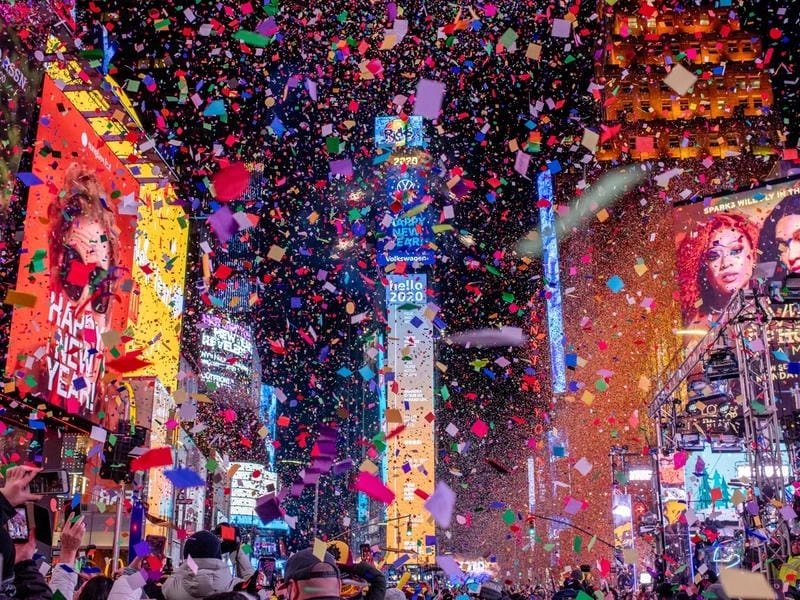 Khám phá các hoạt động chính tại New Year's Eve Times Square