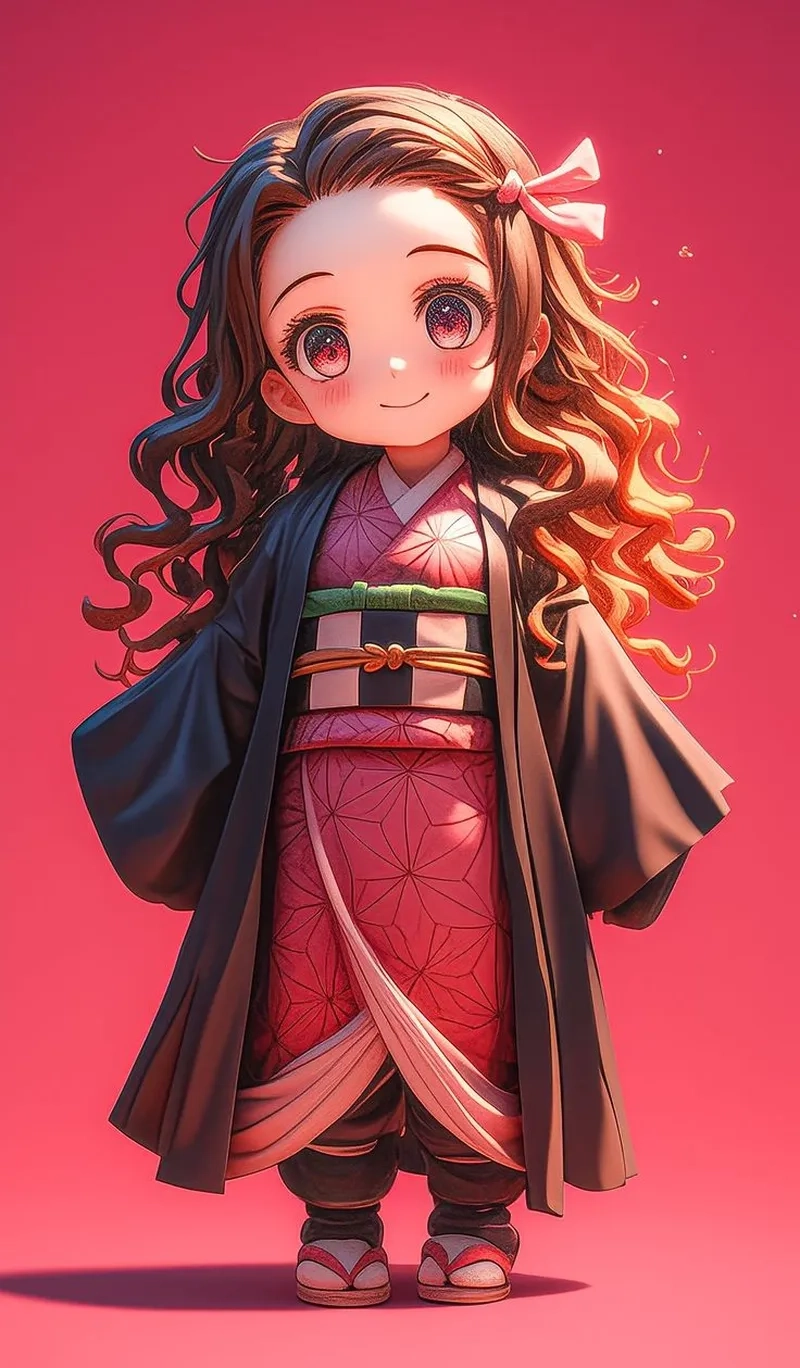 Gặp gỡ phiên bản mini của kamado nezuko chibi