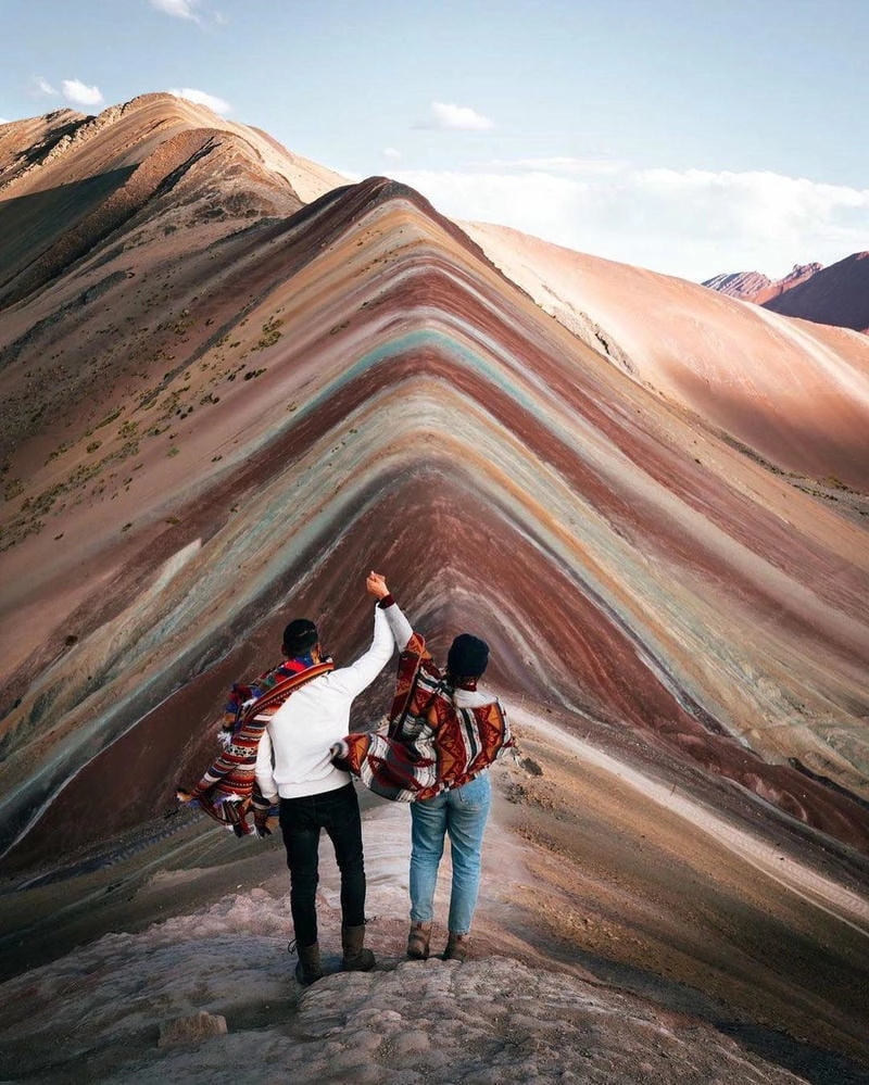Tìm về núi cầu vồng Peru ấn tượng