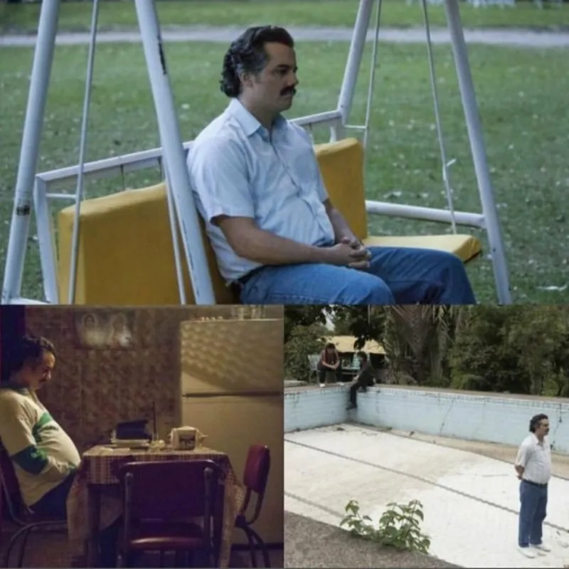 Buồn đời không ai hiểu ngoài sad pablo escobar meme