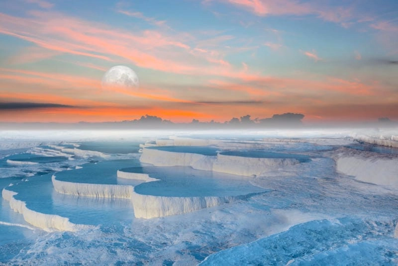 Ngắm nhìn vẻ đẹp Pamukkale thơ mộng