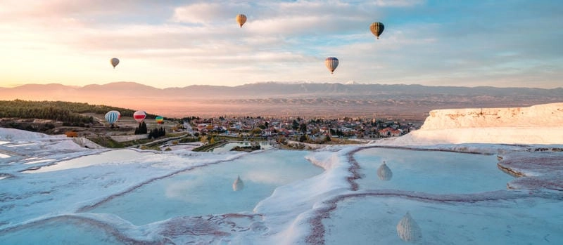 Cùng du ngoạn Pamukkale hùng vĩ
