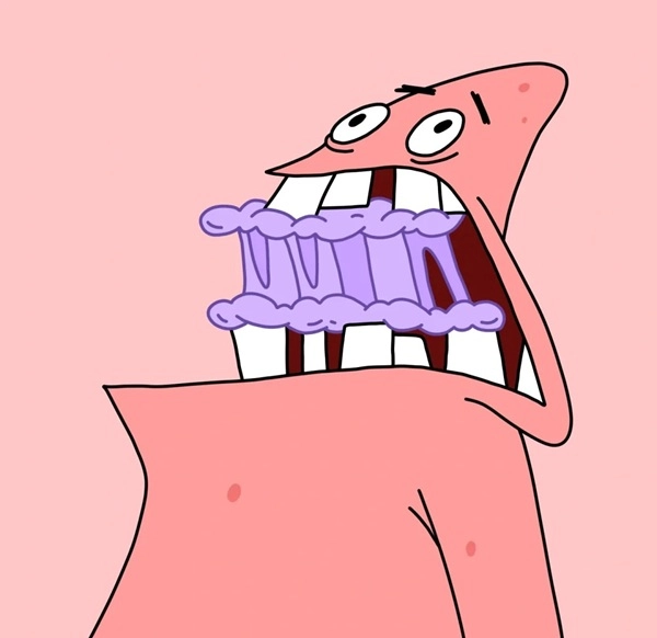 Tiếng cười vỡ òa với mayonnaise is not an instrument kinh điển của Patrick