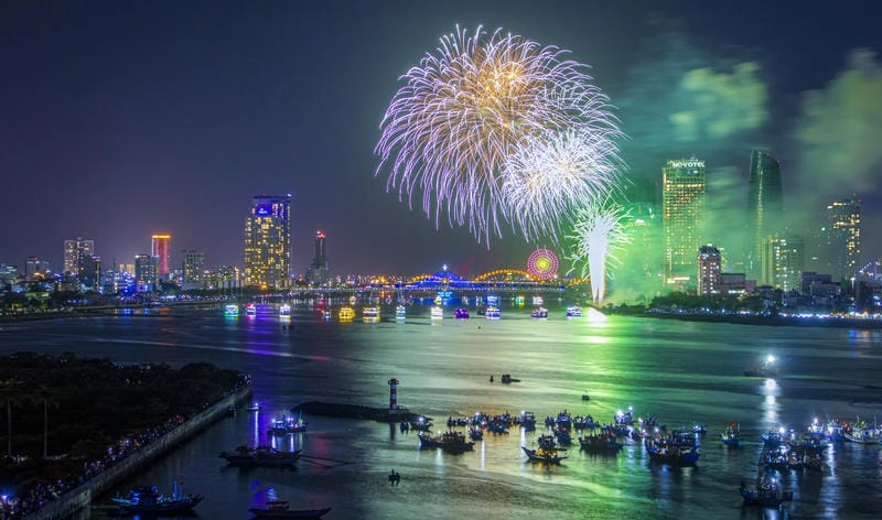 Tải ngay pháo hoa lễ hội lộng lẫy