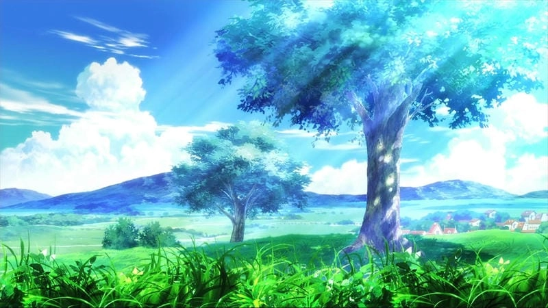 Ngắm nhìn phong cảnh anime tuyệt đẹp