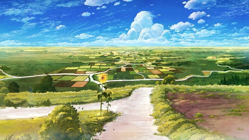 Cùng du ngoạn phong cảnh anime bình minh