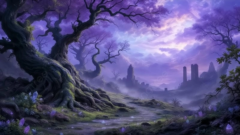 Lạc lối trong phong cảnh fantasy mê hoặc