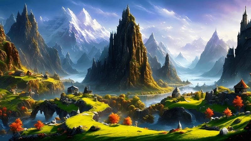 Tìm hiểu phong cảnh fantasy là gì