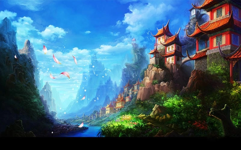 Gợi ý những bức phong cảnh fantasy tuyệt mỹ