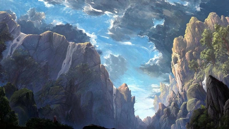 Ngắm nhìn vẻ đẹp phong cảnh fantasy thơ mộng