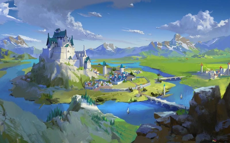 Cùng du ngoạn phong cảnh fantasy hùng vĩ